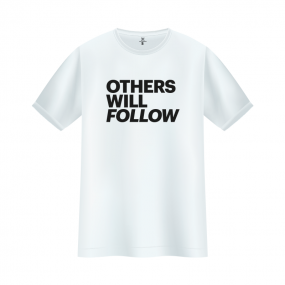 T-shirt Others Will Follow Cotton White