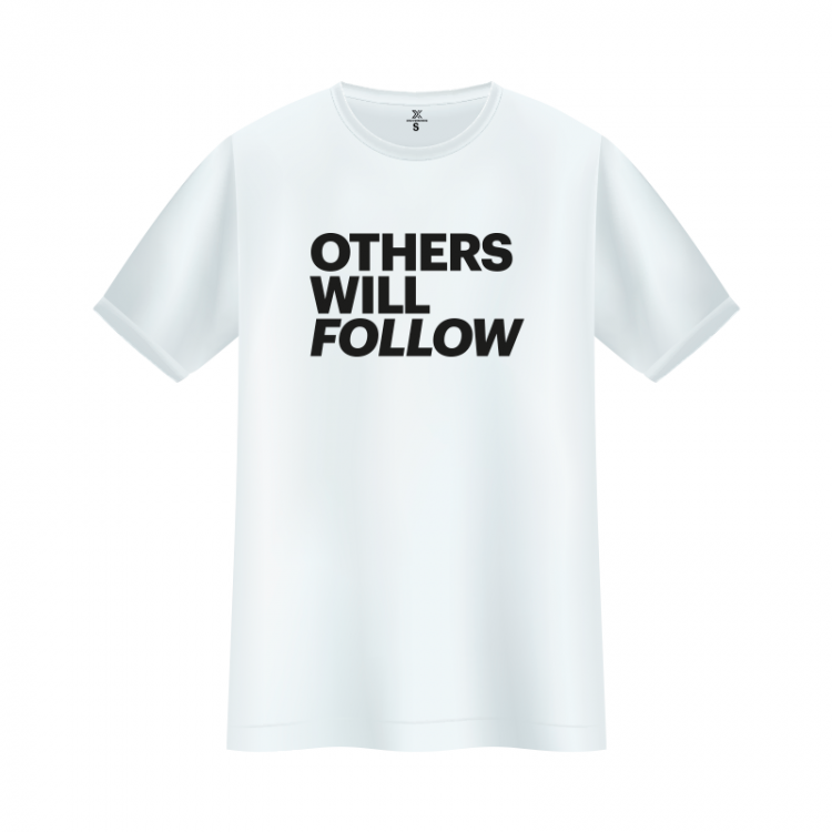 Camiseta Others Will Follow Algodón Blanca