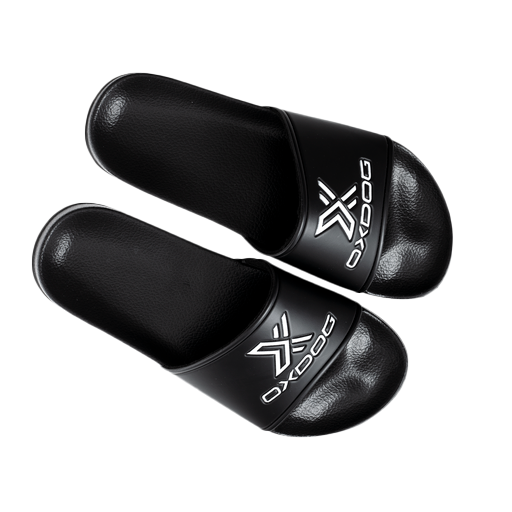 Black Non-Slip Flip Flops