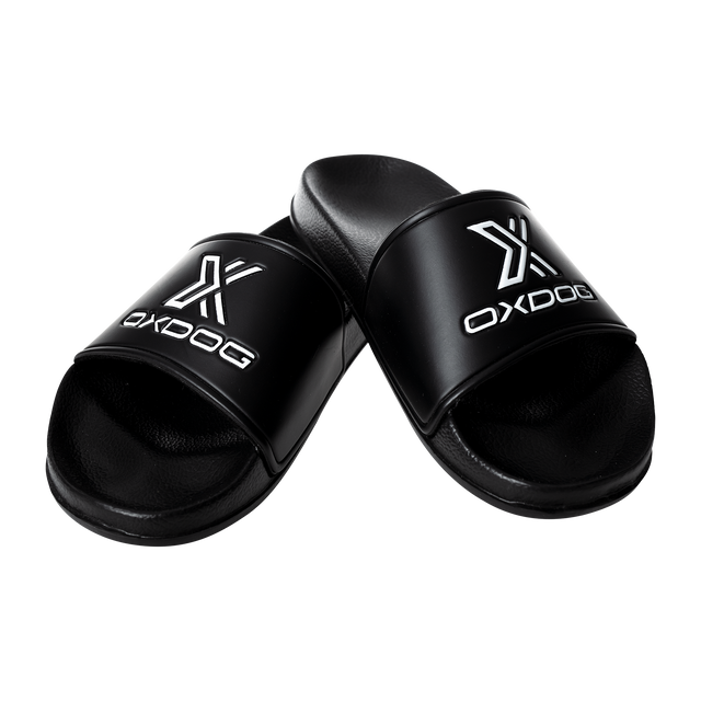 Black Non-Slip Flip Flops