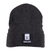 Grey Patch Beanie