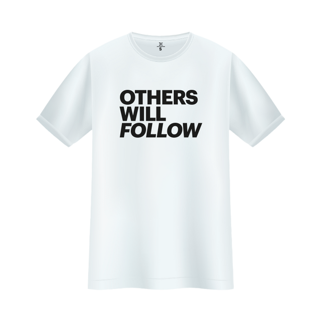 Others Will Follow White Cotton T-shirt