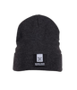 Grey Patch Beanie